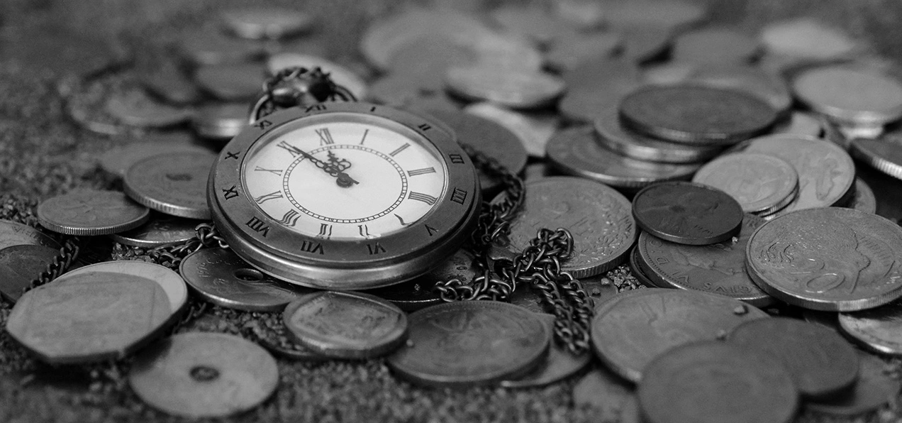 とりあえずお金のメタファーとしてのコインの懐中時計
