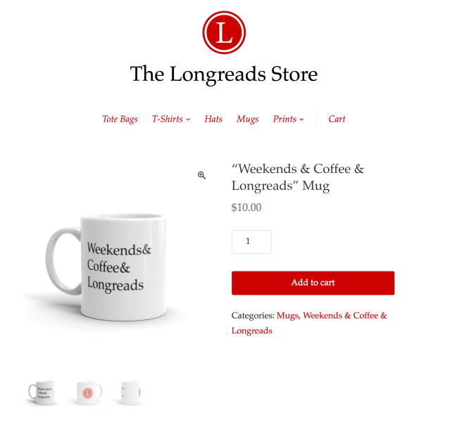 แก้วกาแฟ Longreads