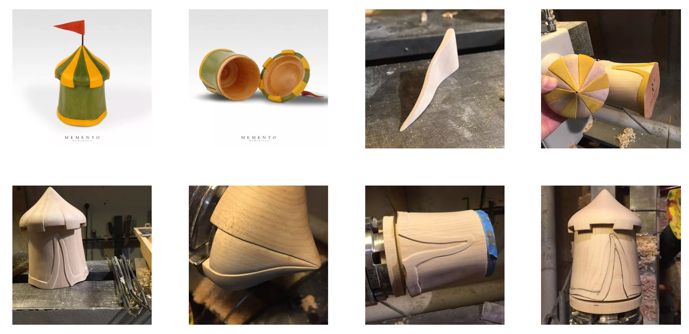 中世のテントの壷を作成するプロセス。