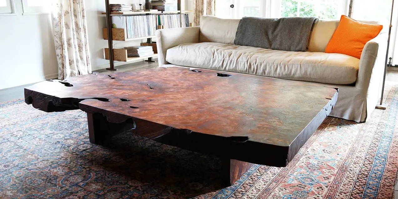 table en bois fabriquée à la main par Offerman Woodshop