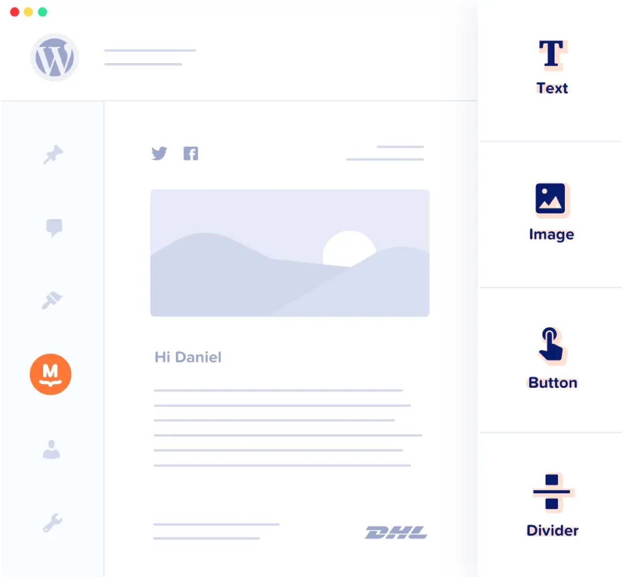 creando un'e-mail transazionale con MailPoet
