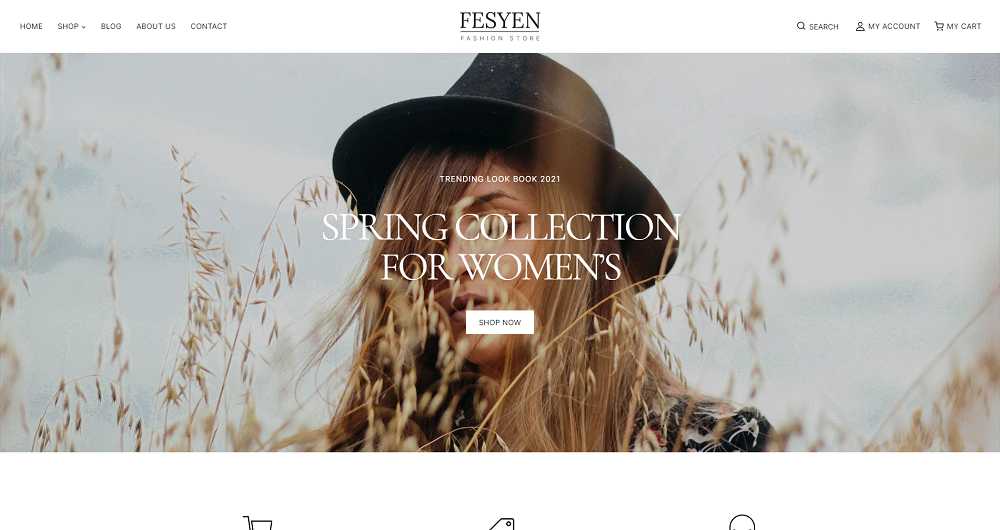 Fesyen - Тема WooCommerce для моды и аксессуаров