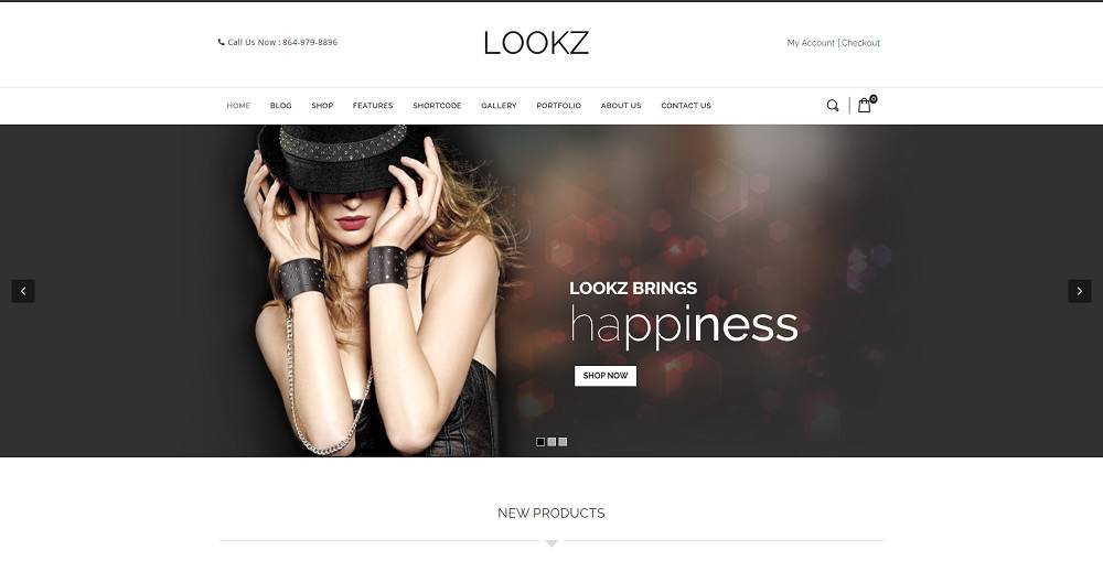 Lookz — многоцелевая тема WordPress