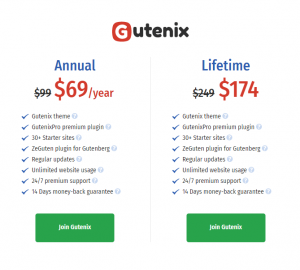 Gutenix tema de WordPress