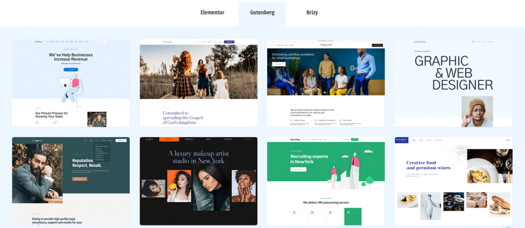 Gutenix tema de WordPress.