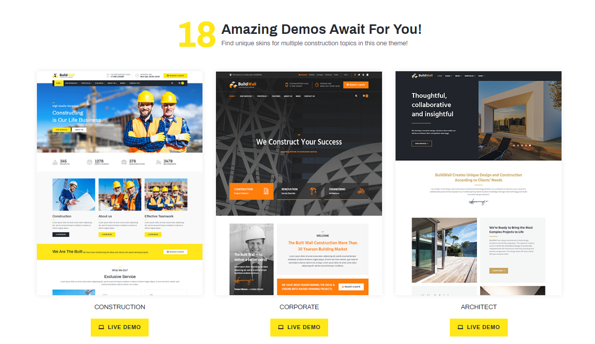 temă wordPress polivalentă de construcție