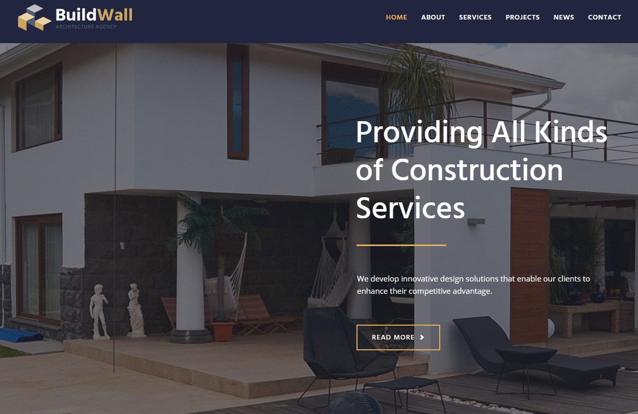 temă WordPress multifuncțională de construcție