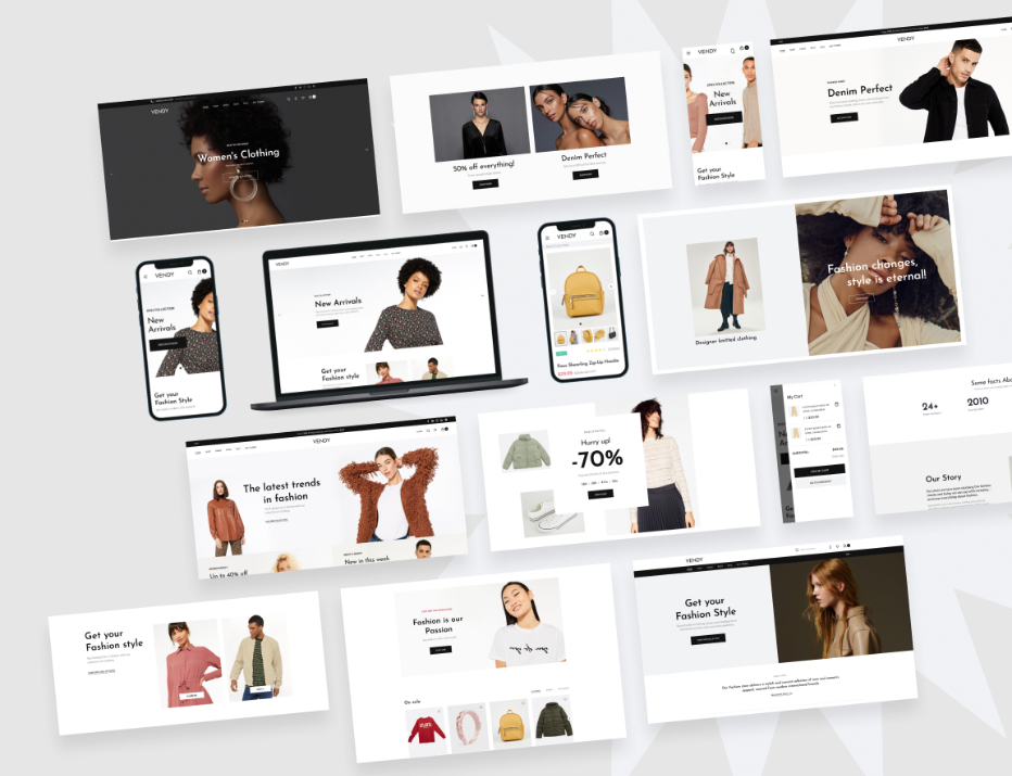 Tema Shopify per la moda
