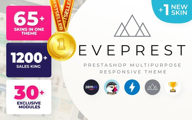 최고의 prestashop 전자 상거래 템플릿