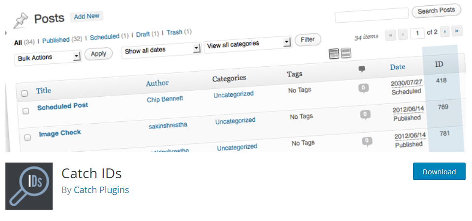plugins d'identifiants de capture