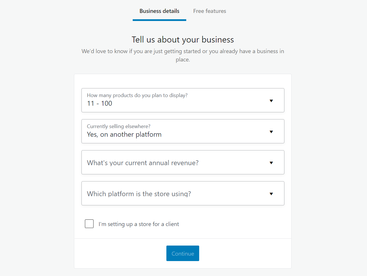 WooCommerceとあなたのビジネス情報を共有する