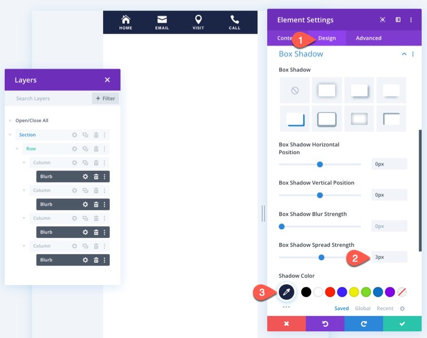 липкие нижние колонтитулы для мобильных устройств divi