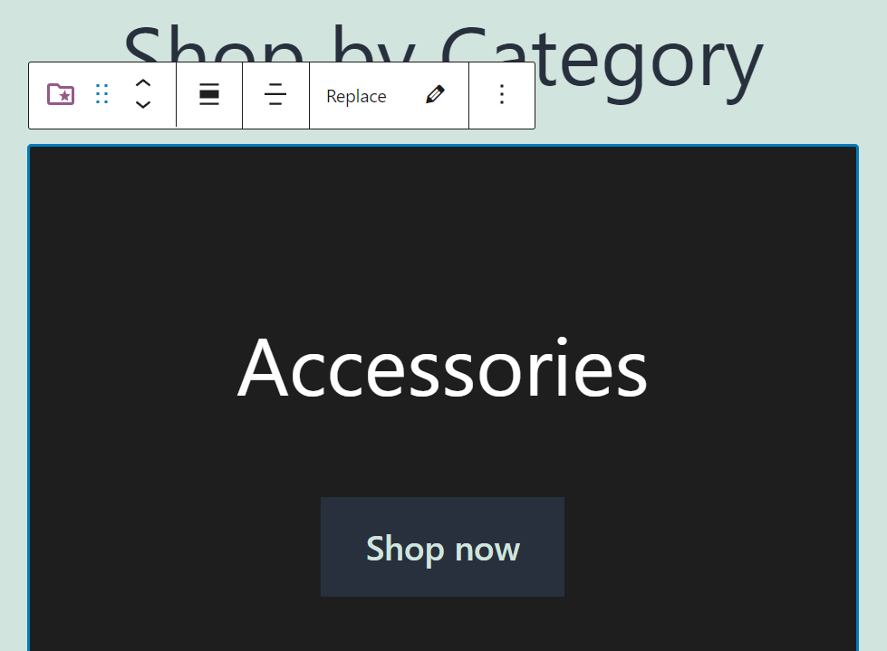 特色類別 WooCommerce 塊在行動