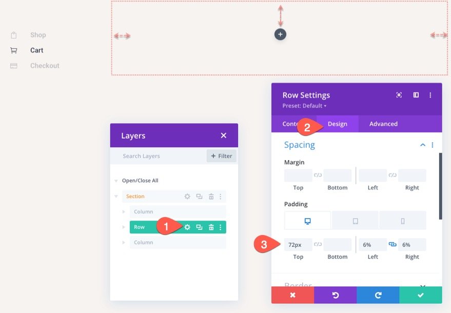 Divi WooCommerce 購物車頁面模板