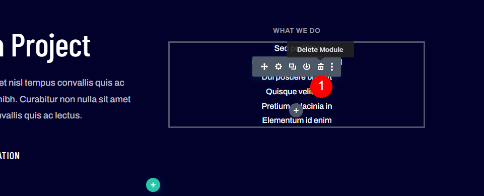 Usar módulos de Blurb como elementos de pie de página