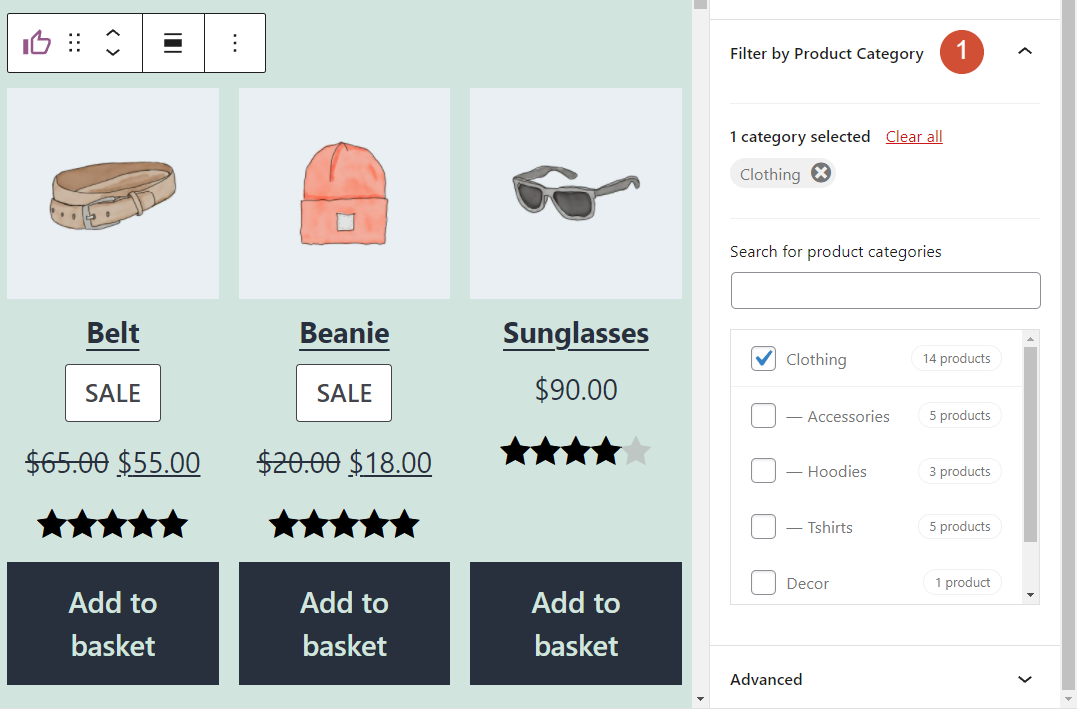 Filtrage des produits les mieux notés dans WooCommerce par catégorie