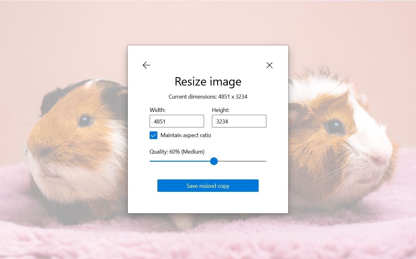 การตั้งค่าการบีบอัดภาพใน Windows