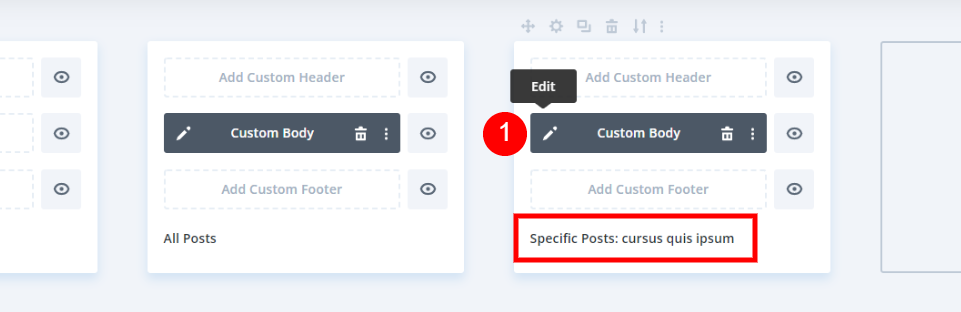 Personalizza il modello di post del blog clonato