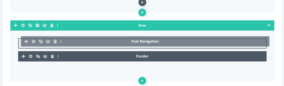 Aggiunta di Post Navigation al tuo modello Divi Post