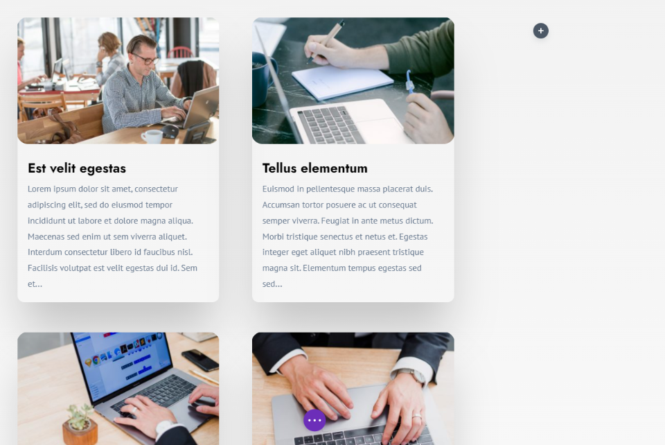 Alterando o layout do módulo Divi Blog