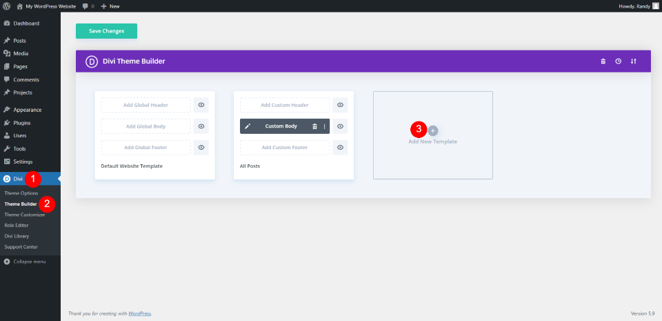 Divi 테마 빌더에서 카테고리별 블로그 게시물 표시