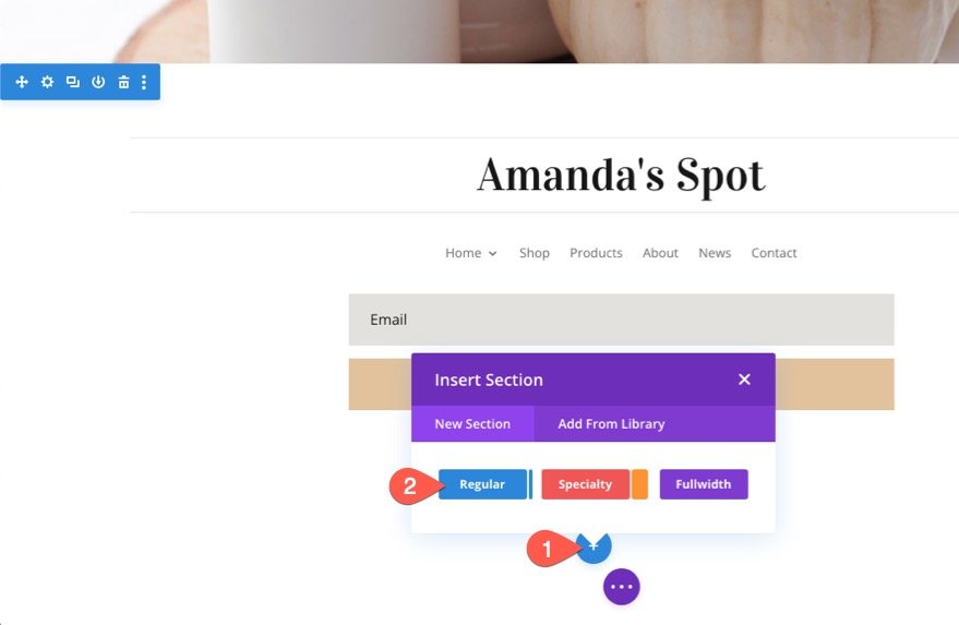 divi 블로그 모듈 플로팅 카드