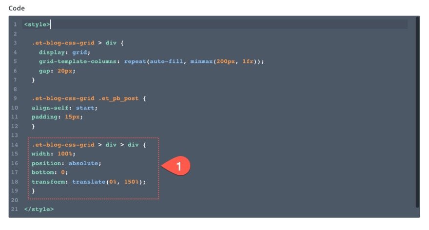 Ändern Sie die Anzahl der Spalten für das Divi-Blog-Modul mit CSS Grid