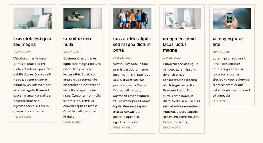 Ändern Sie die Anzahl der Spalten für das Divi-Blog-Modul mit CSS Grid