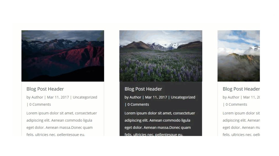 如何设计您的 Divi 博客网格卡