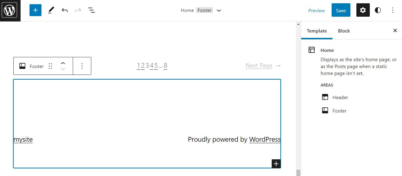 WordPressテーマエディターでフッターを編集する