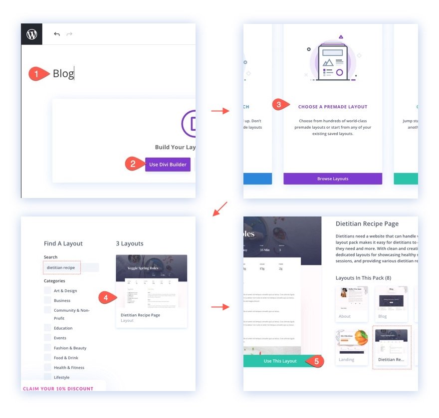 divi 粘性视频滑块