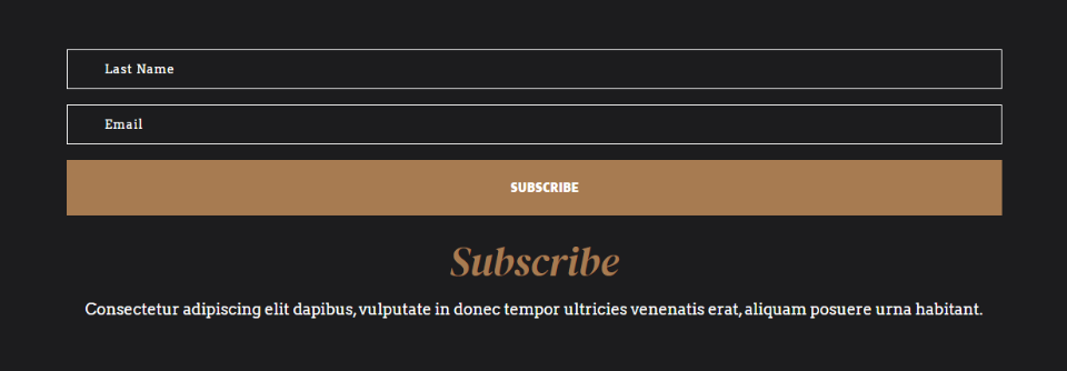 Divi Email Optin Layout Possibilità otto