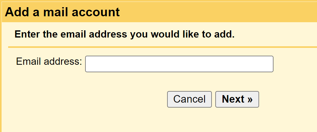 การเพิ่มบัญชีเมลไปยัง Gmail