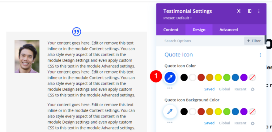 Responsive Testimonial Scenario One การจัดแต่งทรง