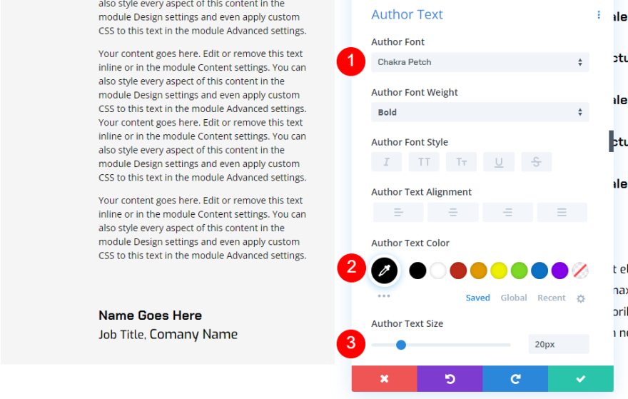 Responsive Testimonial Scenario One การจัดแต่งทรง