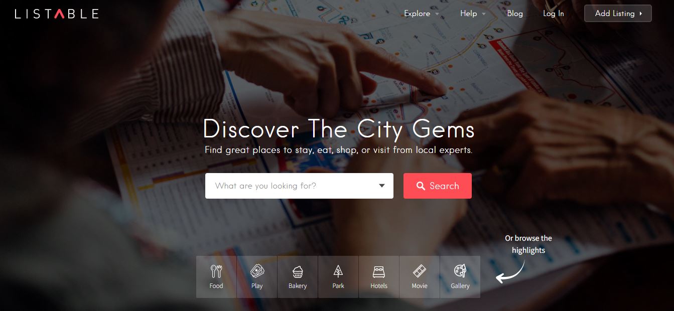 tema de diretório wordpress listável