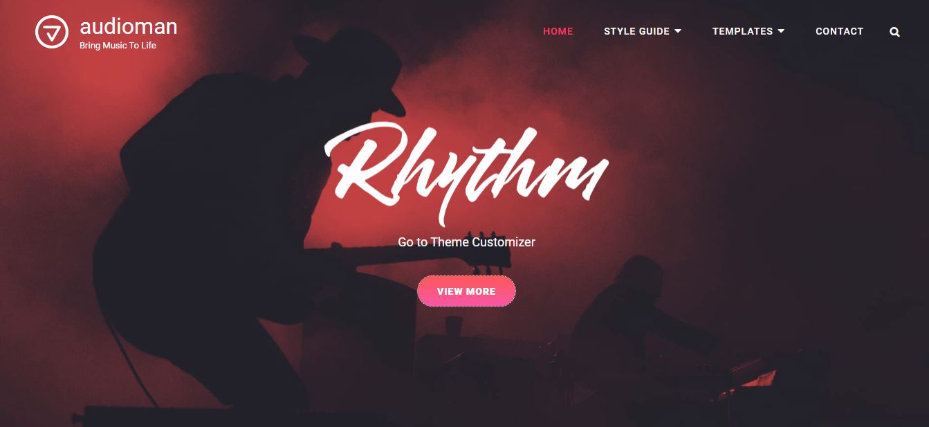 audioman wordpress 팟캐스트 테마