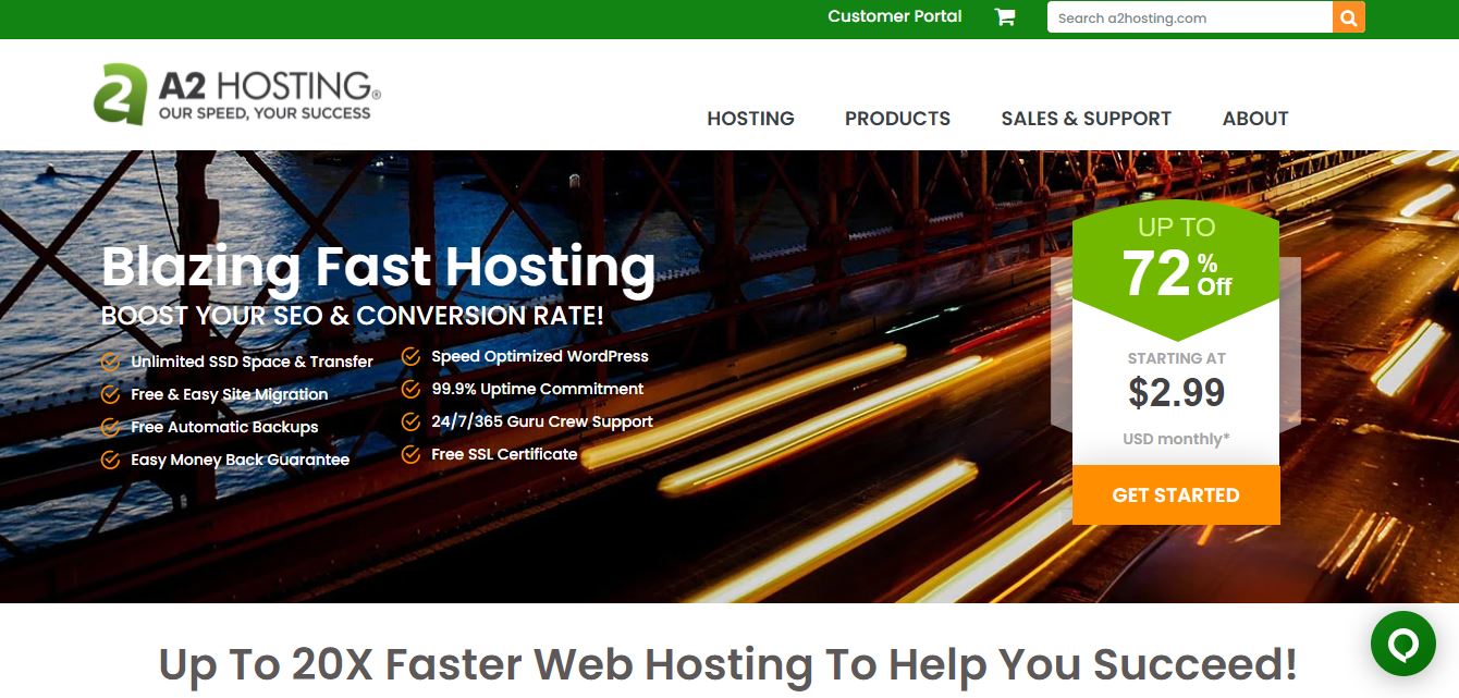 a2hosting WordPress 저렴한 호스팅