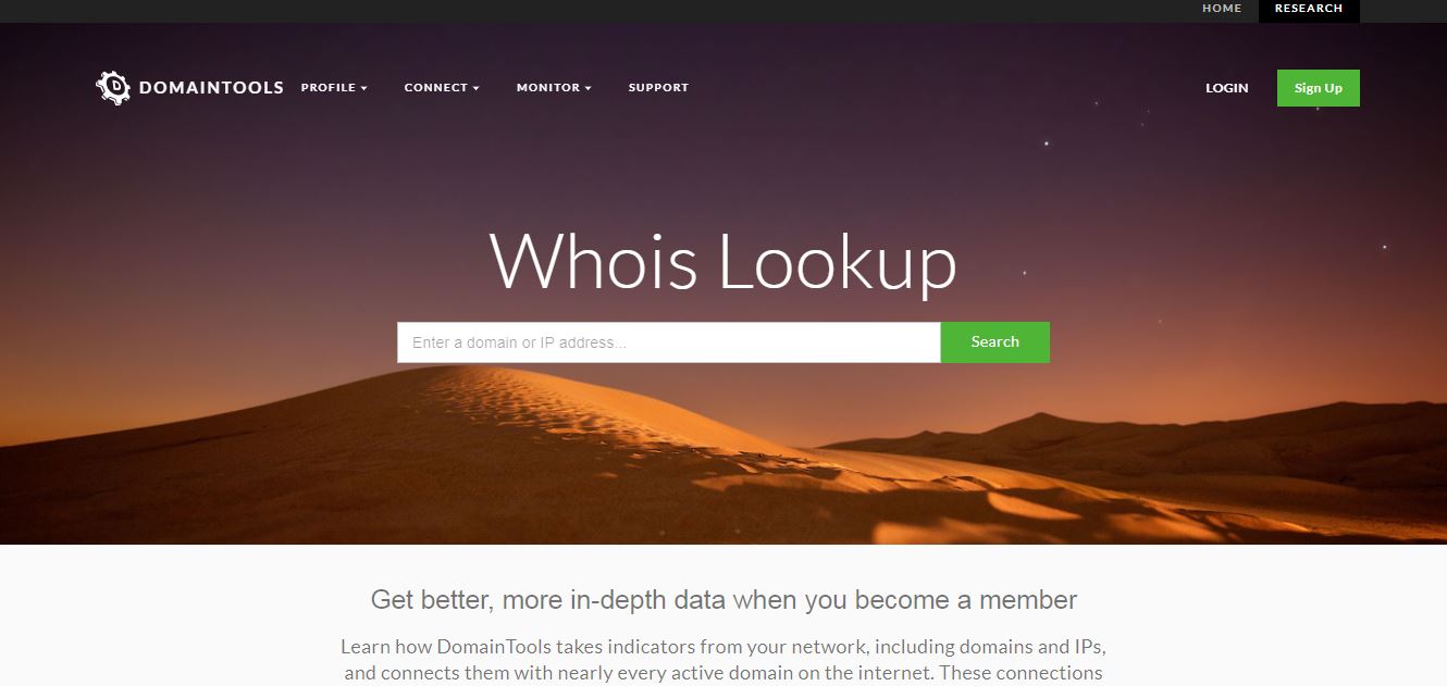 أداة whois