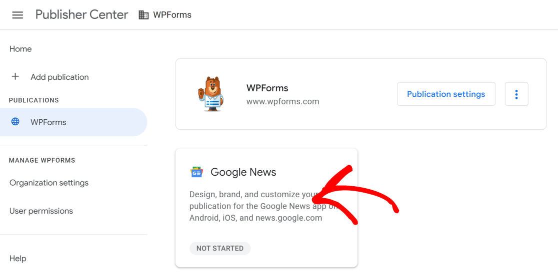 Edytuj ustawienia Google News