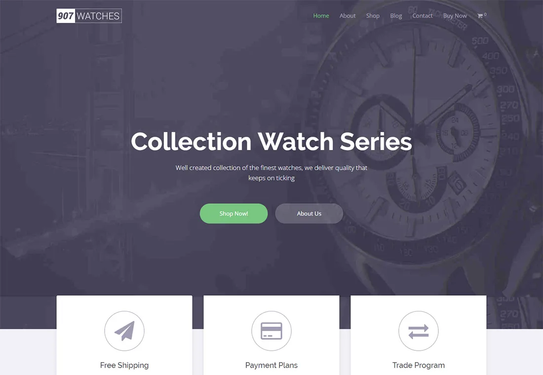907 - Tema WordPress per prodotto singolo