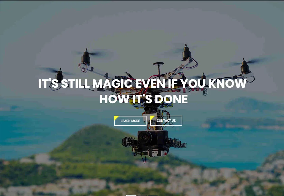 Drone - Tema WordPress per prodotto singolo