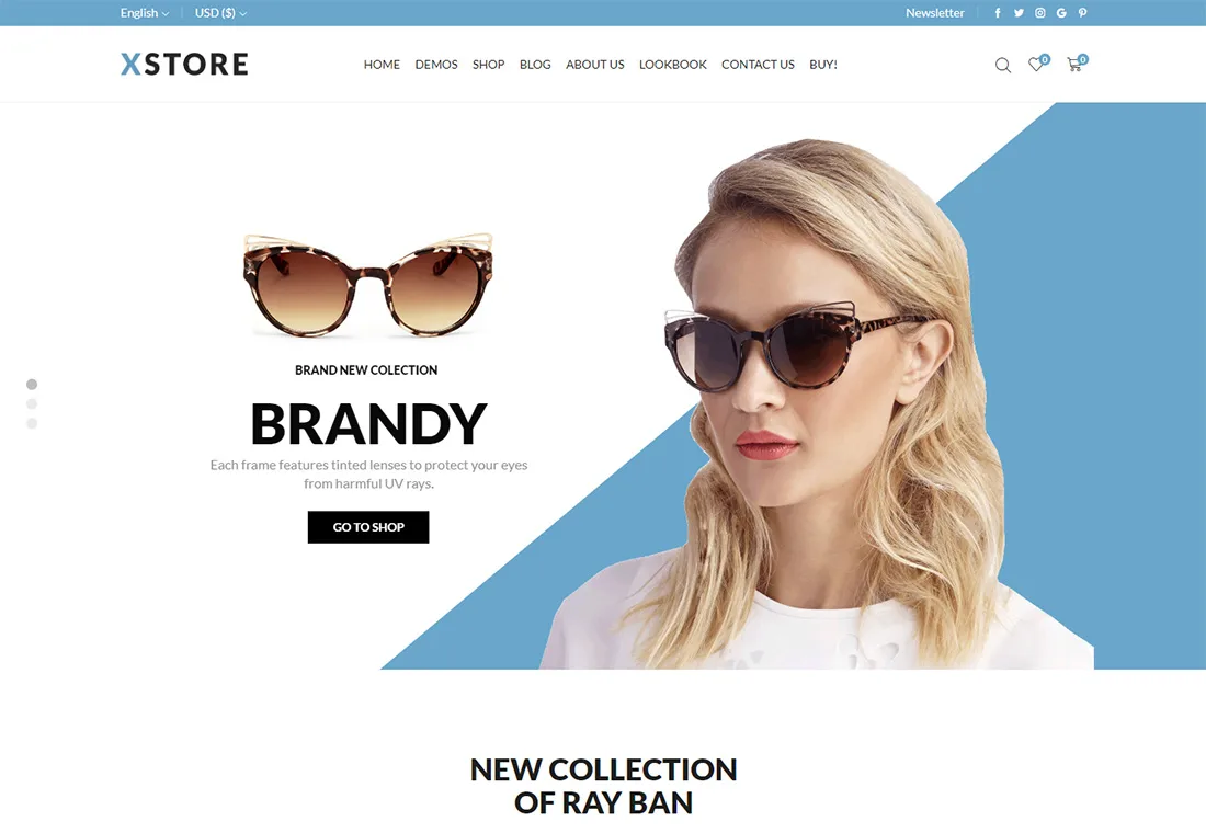 XStore - Tema WordPress per prodotto singolo
