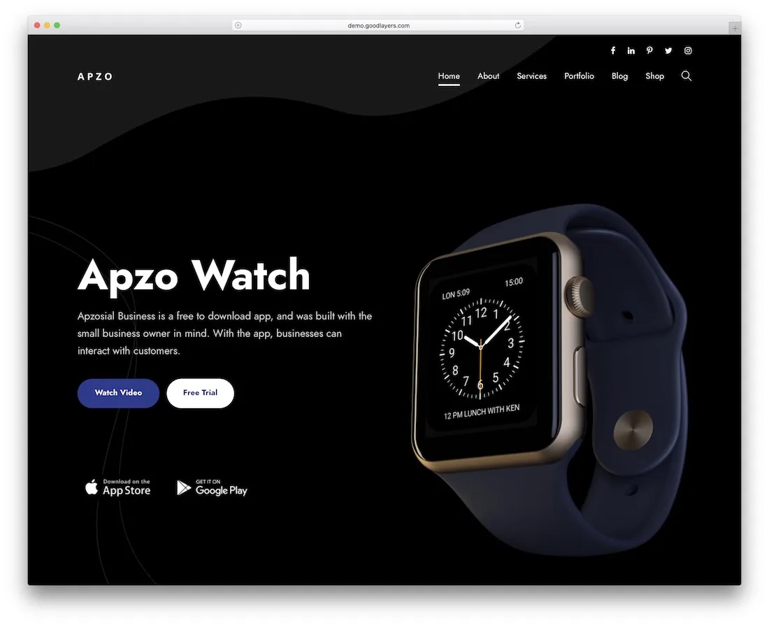apzo tema wordpress prodotto singolo