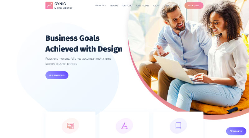 Cynic WordPress Theme