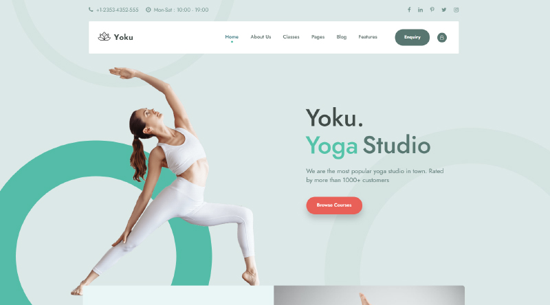 6 Temi WordPress ayurvedici energizzanti 5 Yoku WordPress Theme