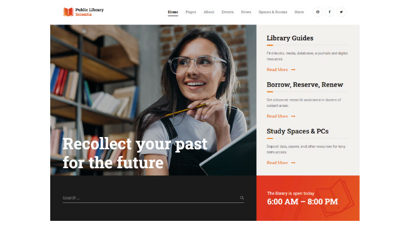 8 Temi WordPress per eBook per aumentare le vendite online 9 Scientia WordPress Theme