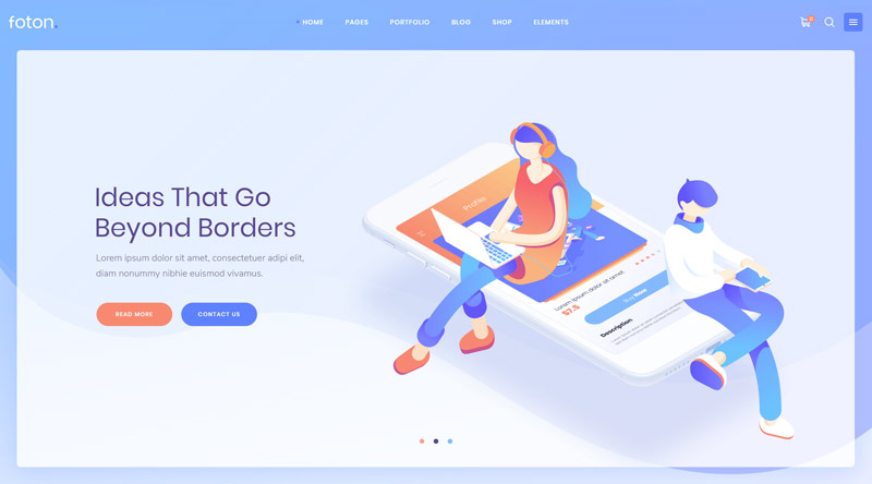 10 ธีม WordPress ที่น่าสนใจที่สุดสำหรับแอป 2 Foton Tech Blog WordPress Themes