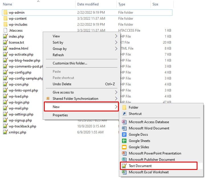 Buat file Php.ini di FTP