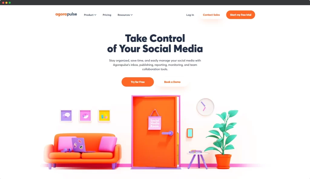 Agorapulse - Perencana Umpan Instagram